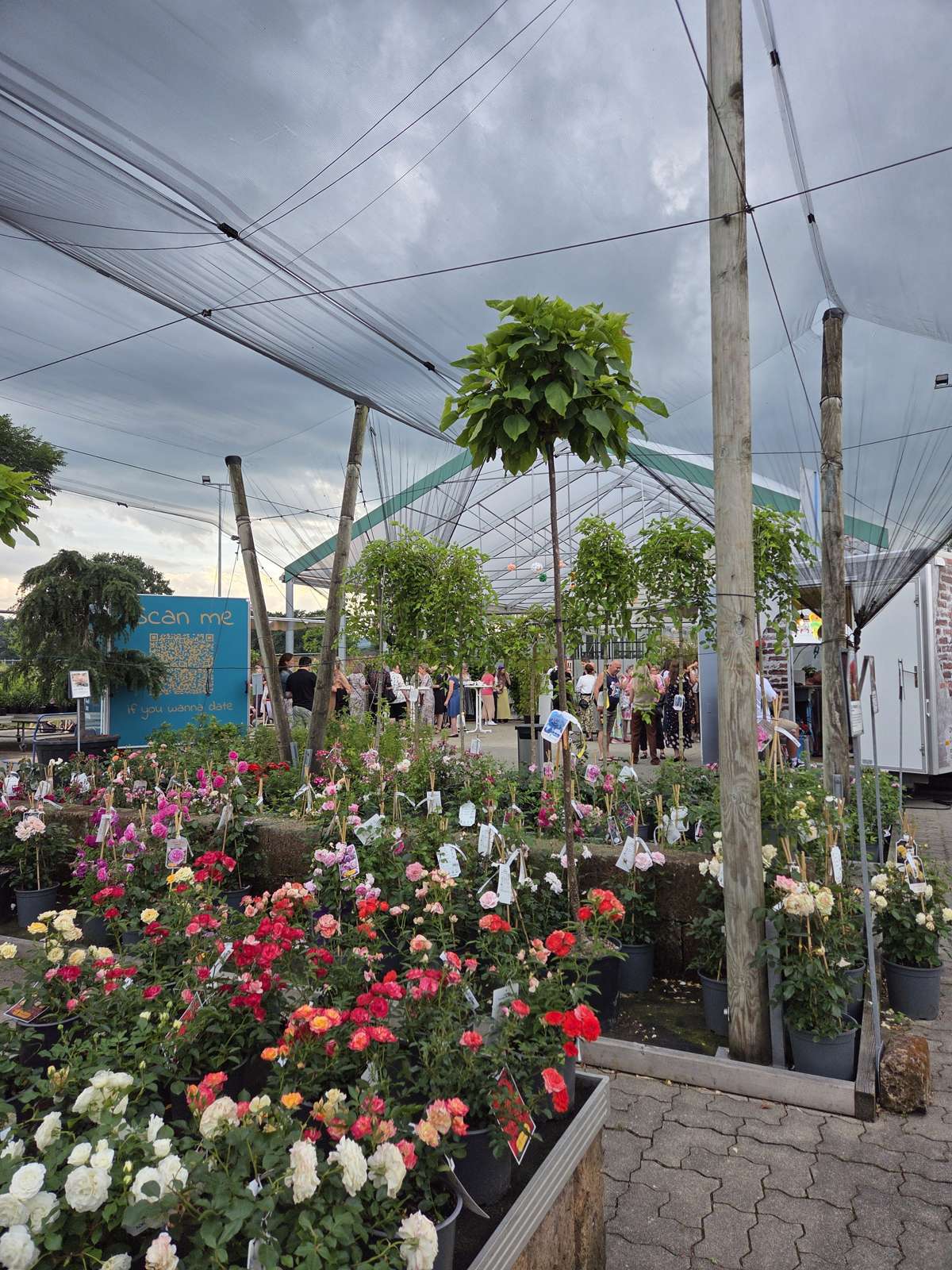 Firmenfeier mit Open-Air-Catering