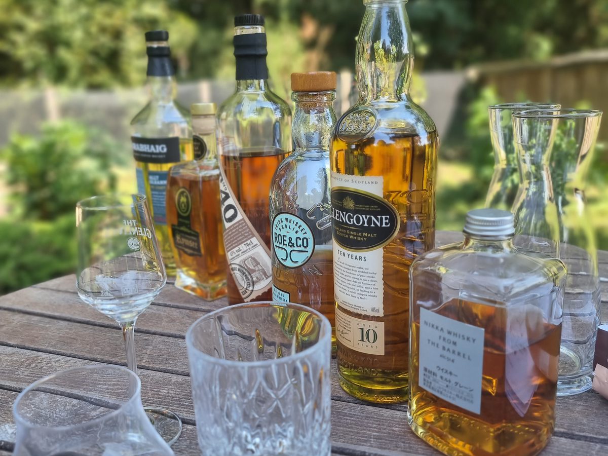Whisky-Tasting im Freien
