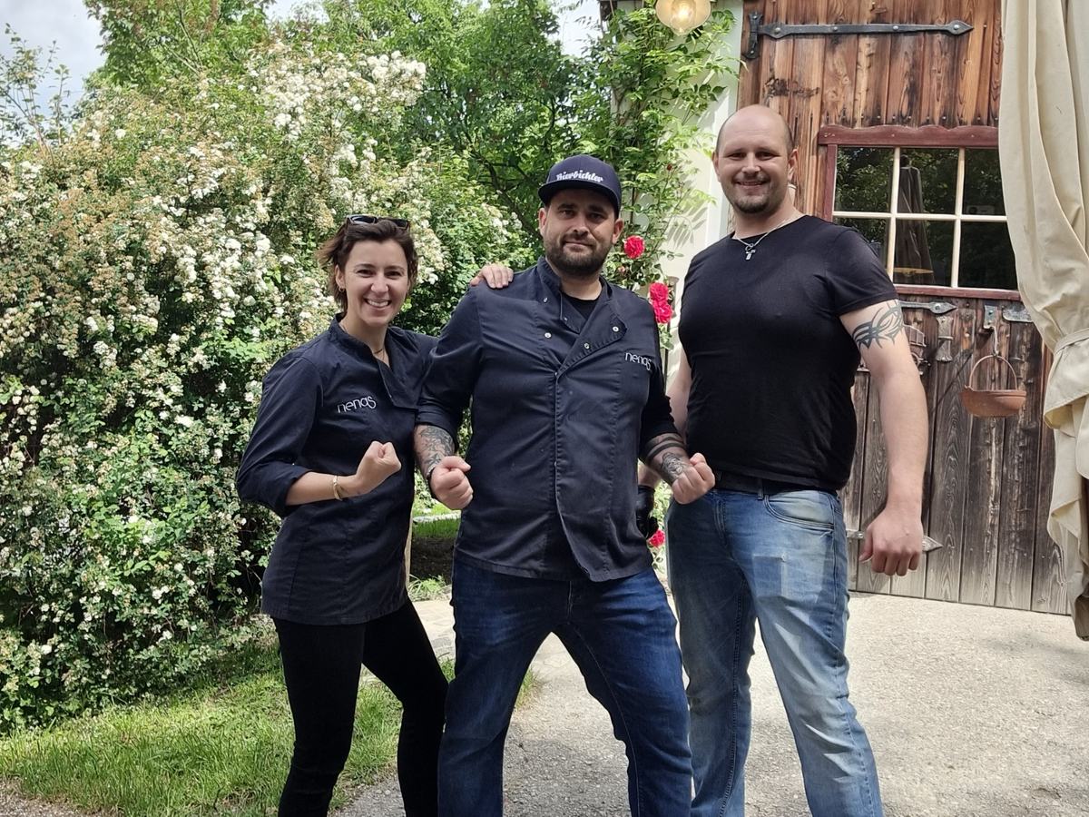 Das Team von Rausch und Genuss: Paulina, Josef und Kevin
